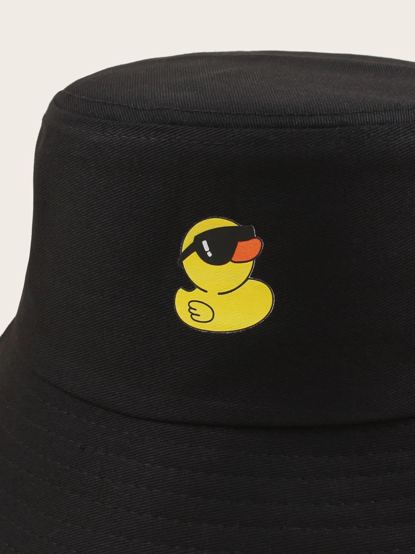 Cool Duck Embroidered Bucket Hat