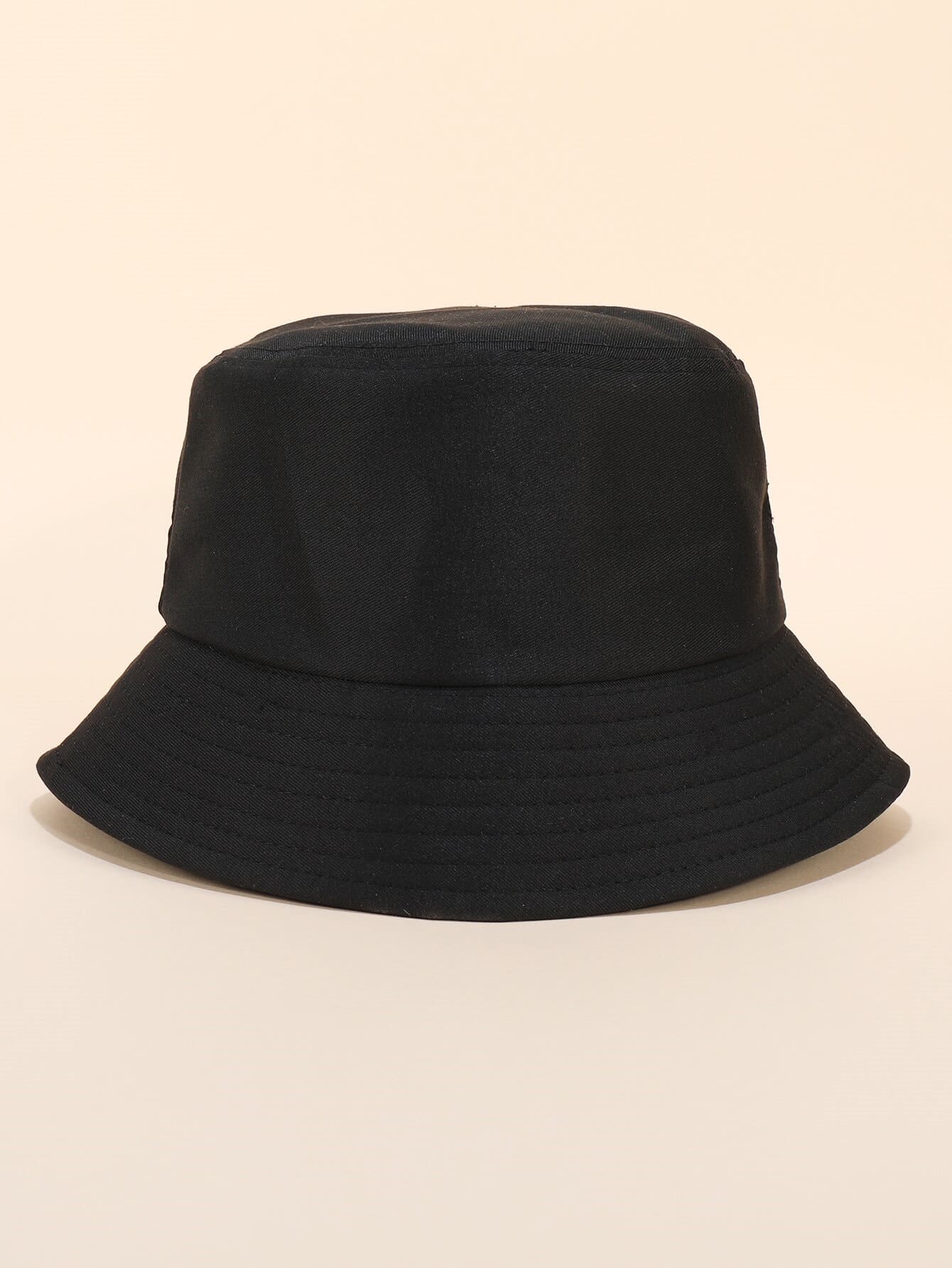 Unisex Black Bucket Hat