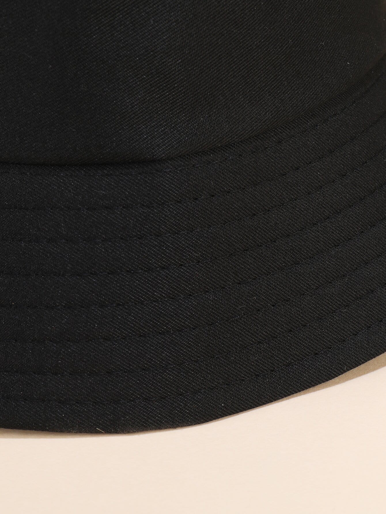 Unisex Black Bucket Hat