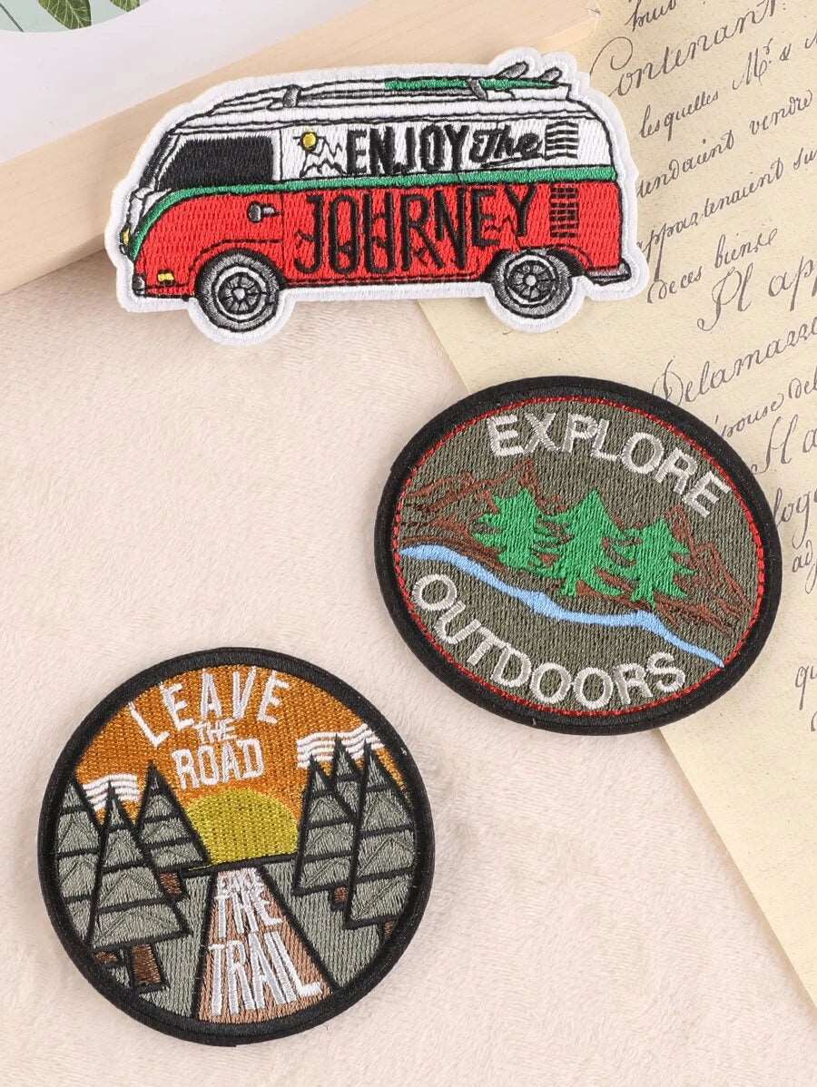 Limited Edition: Expressive Fabric Badges Pack of 3!