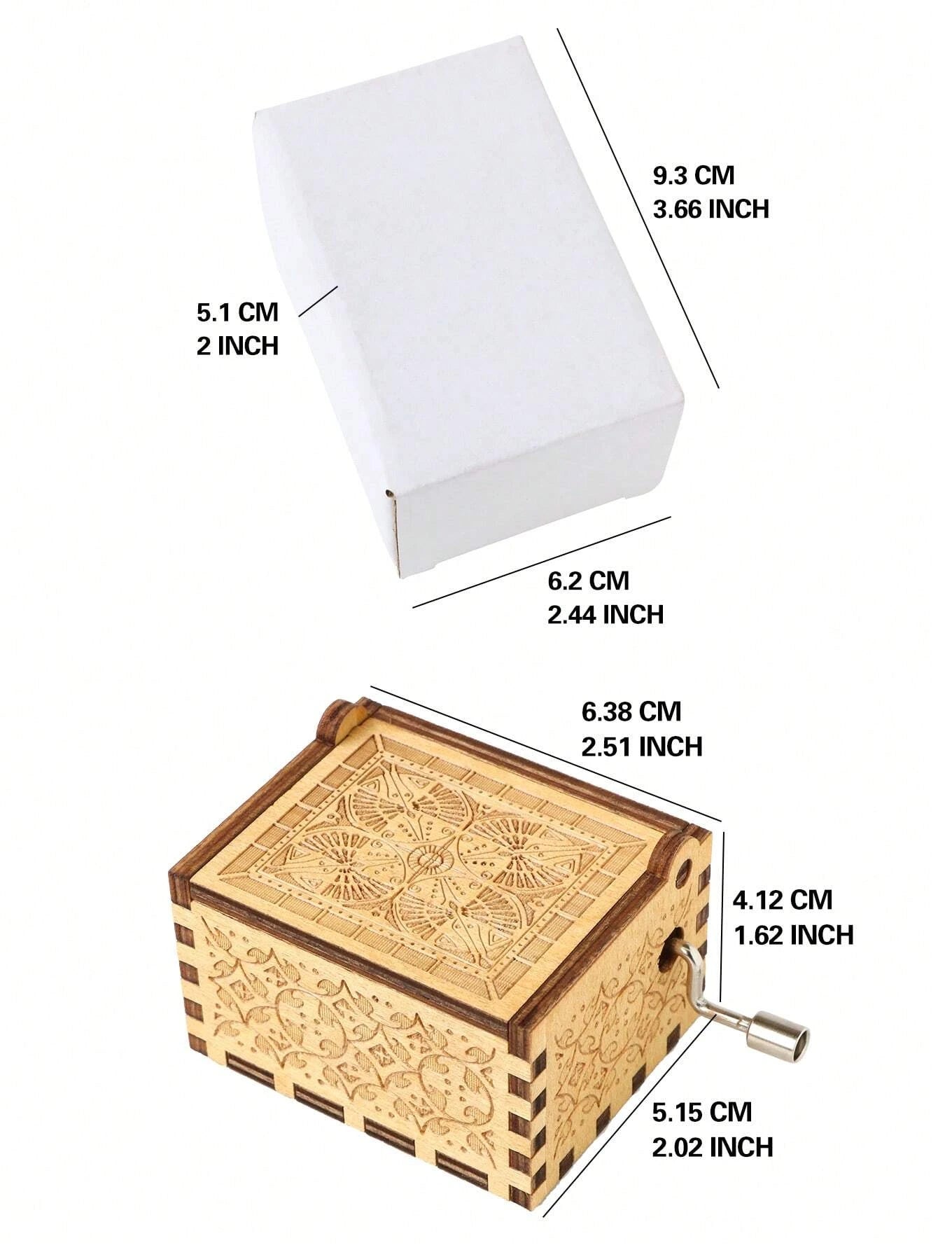 Handcrafted Wooden Music Box "You are My Sunshine" - Perfect Keepsake Gift