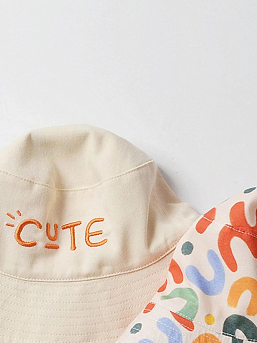 Double Sided Kids Bucket Hat 2Y-6Y
