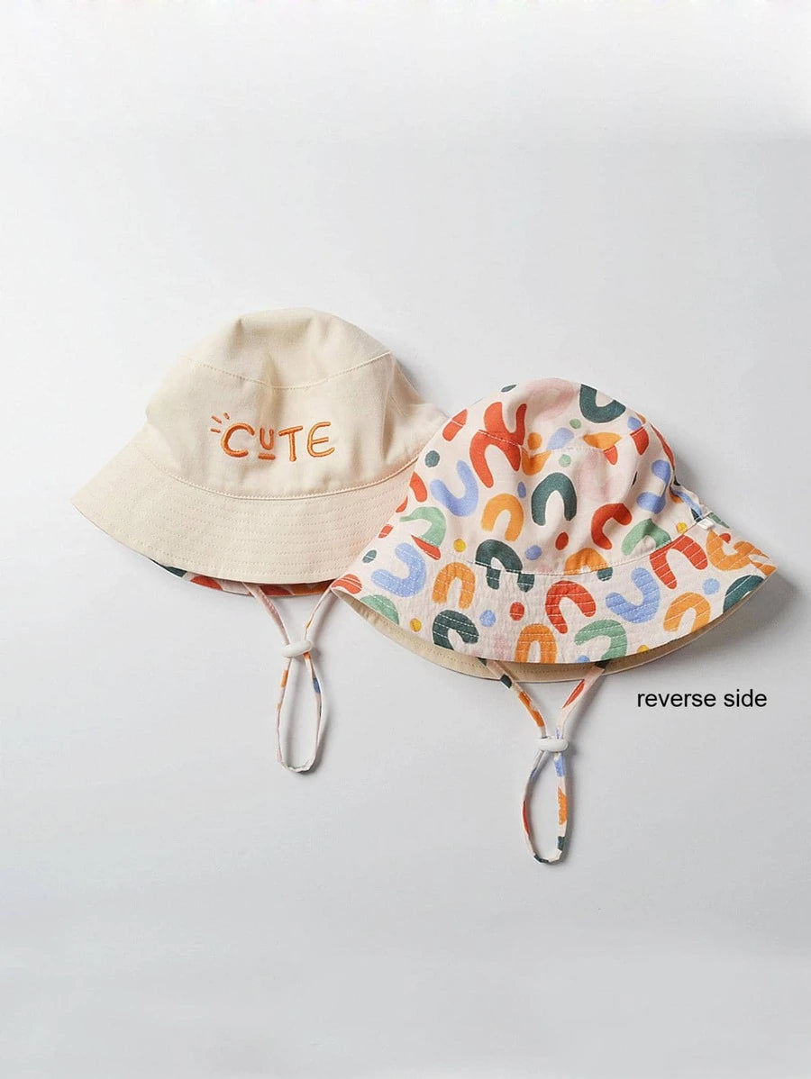 Double Sided Kids Bucket Hat 2Y-6Y
