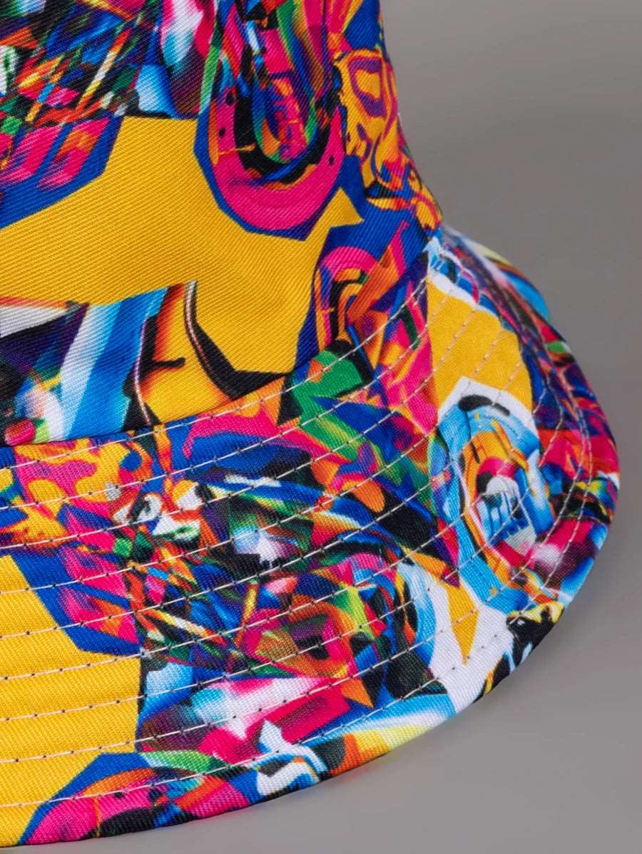 Colorful Boho Bucket Hat