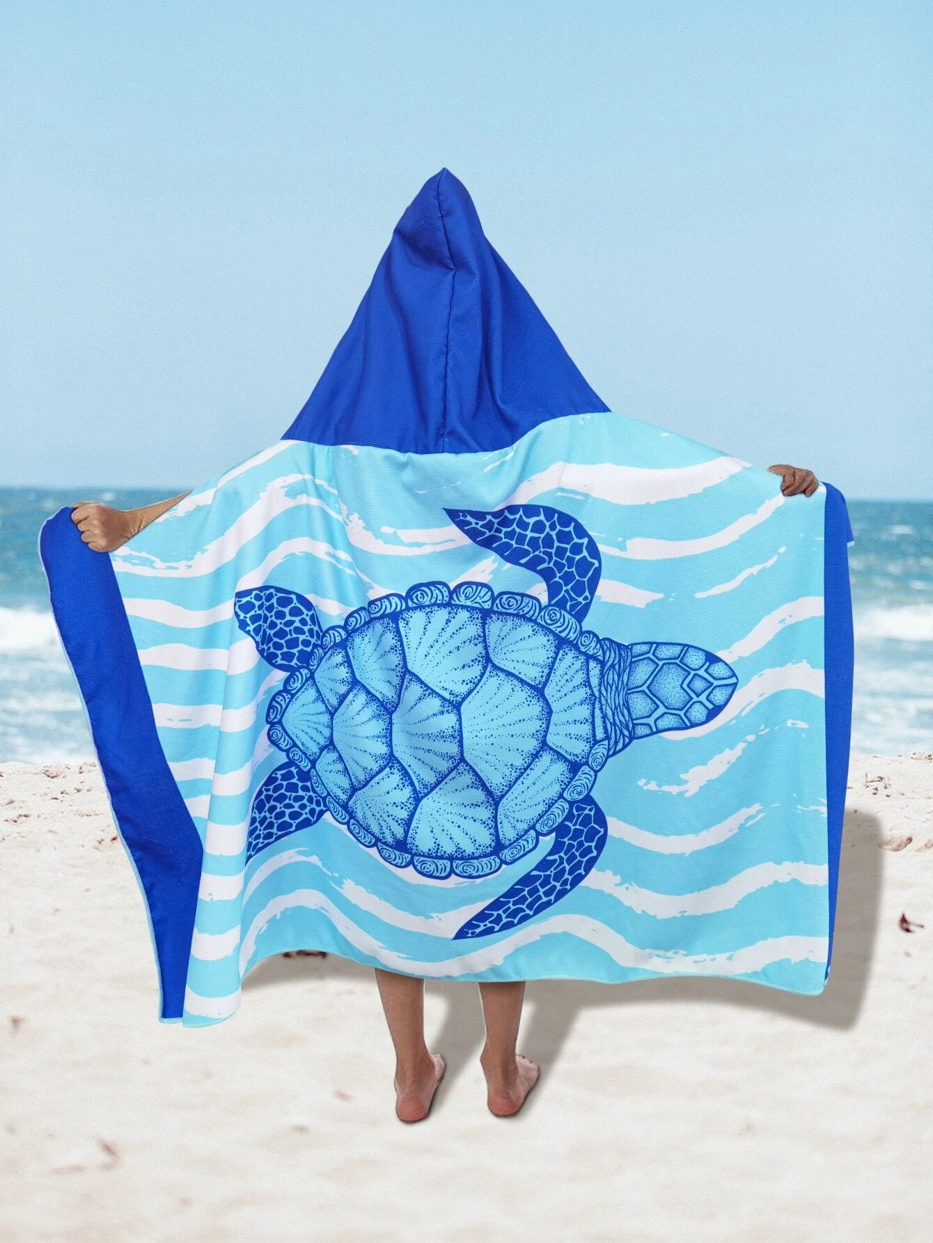 Water Absorbent Beach robe for kids