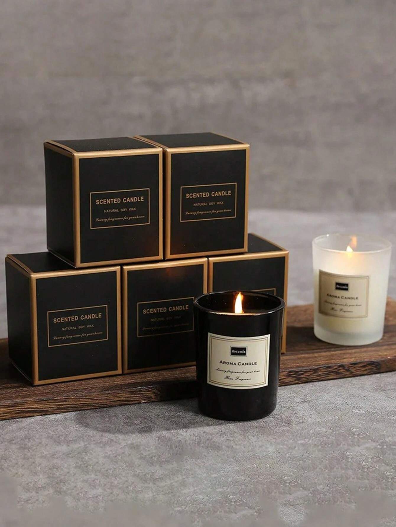 Aromatherapy Scented Candle - White Peach