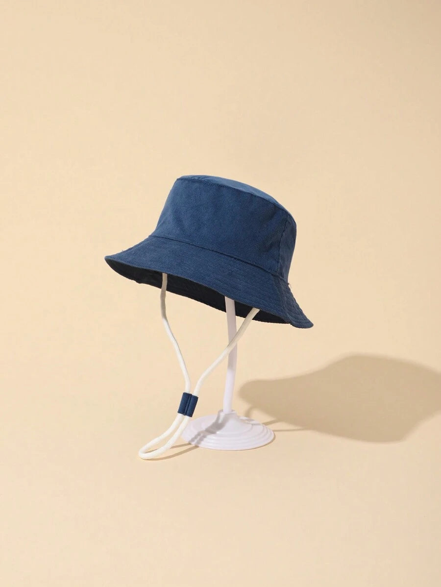 Navy Blue Kids Bucket Hat - 2-3 Years