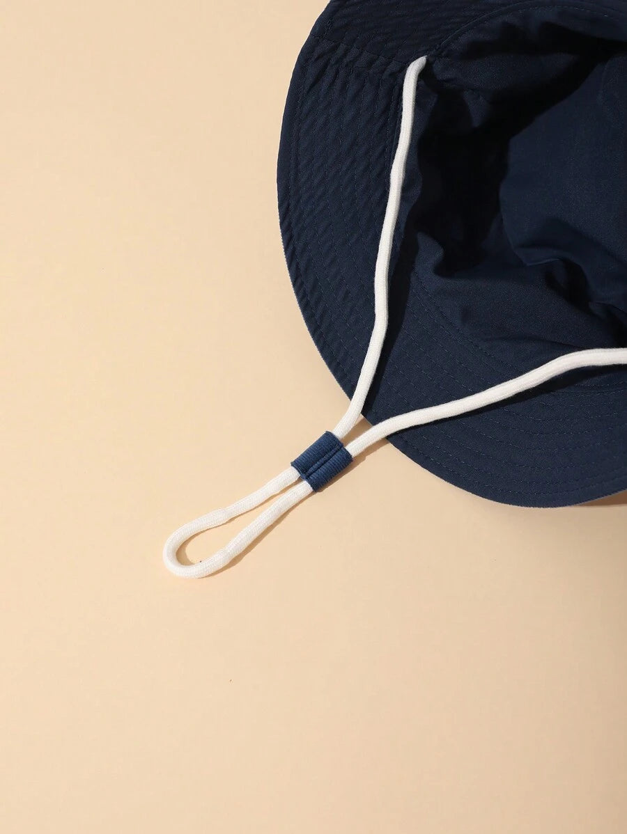 Navy Blue Kids Bucket Hat - 2-3 Years