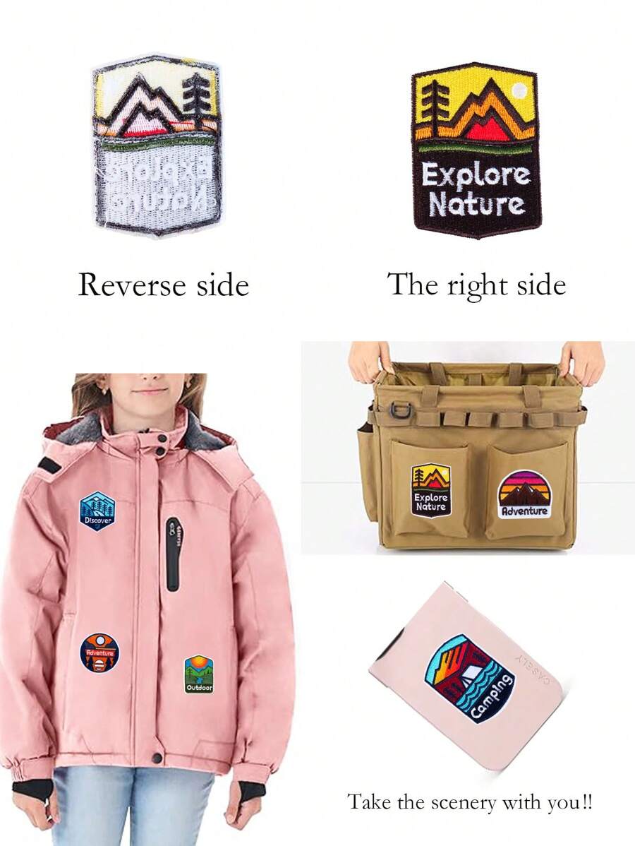 9 Adventure Fabric Badges