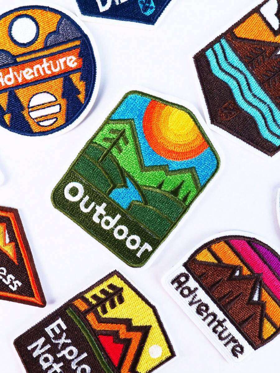 9 Adventure Fabric Badges