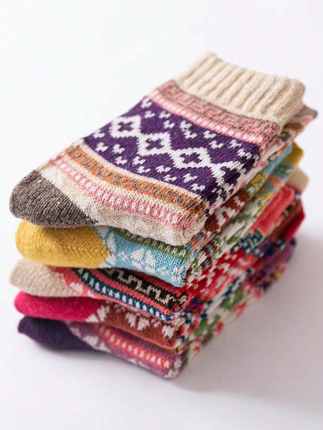 Cozy Thermal Knit Socks – EU Sizes 35-39