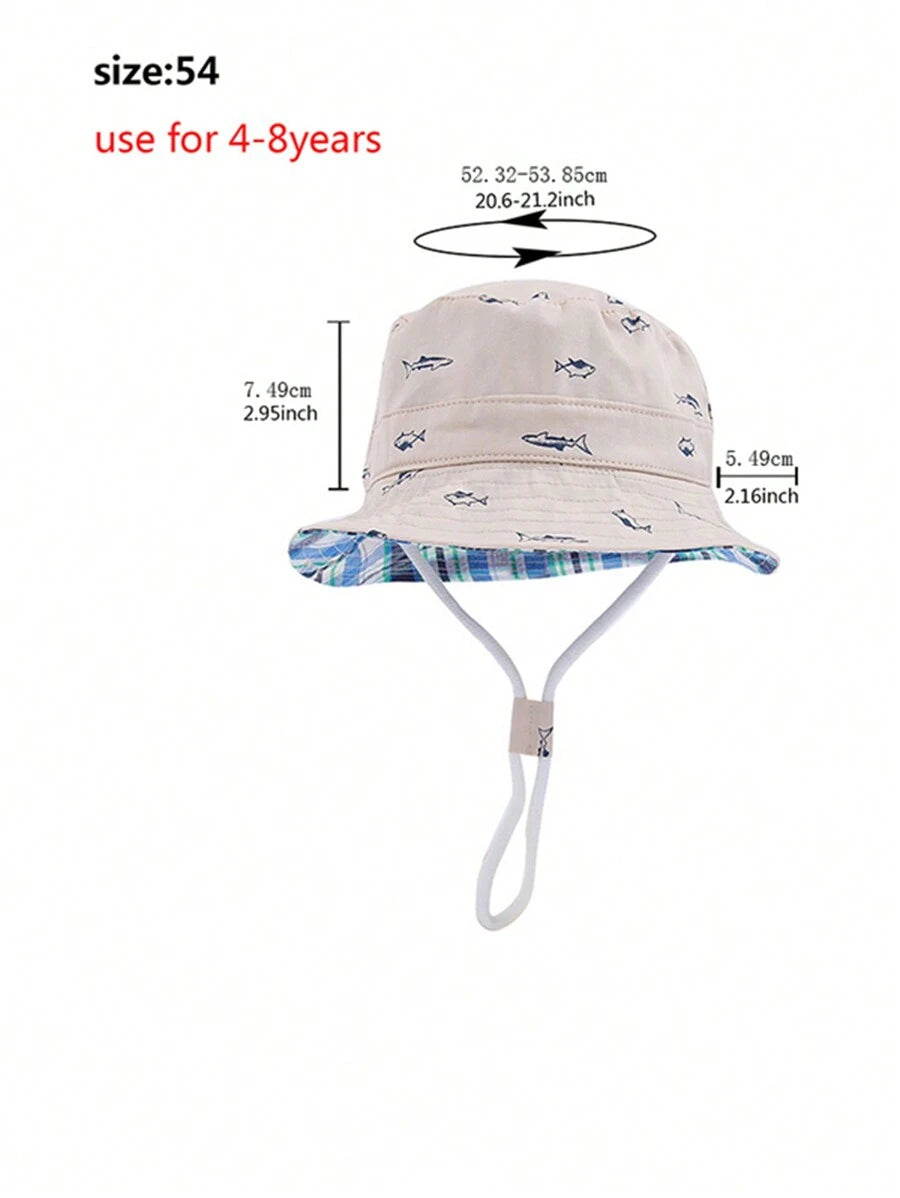 3-8 years Kids Bucket Hat