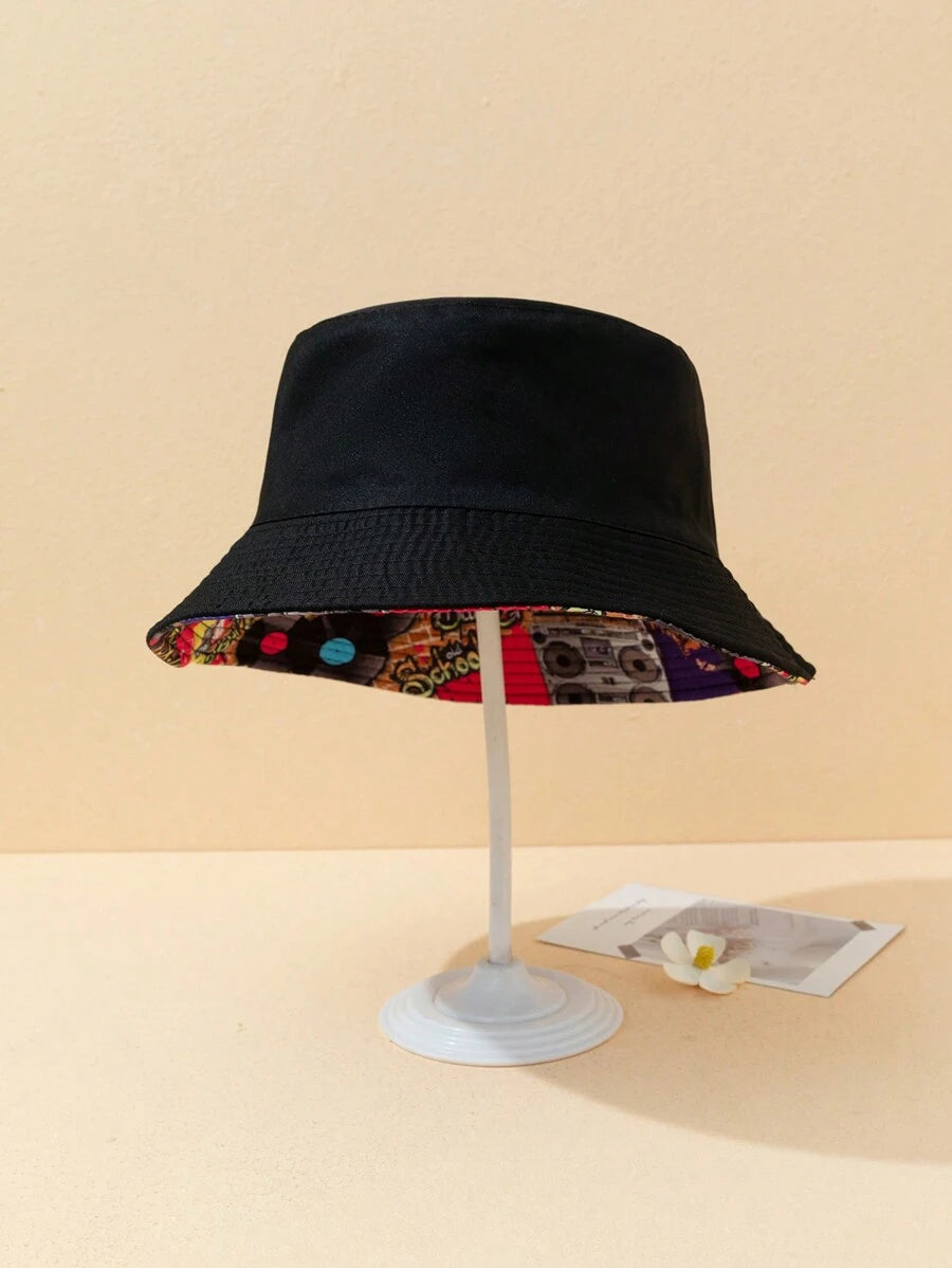 90s Graffiti Bucket Hat