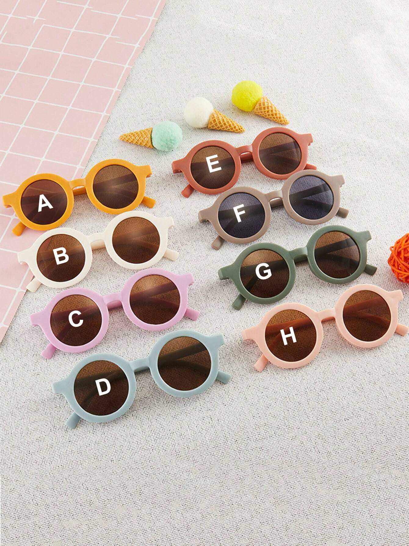 Retro Round Sunglasses for Kids 3-14 YEARS