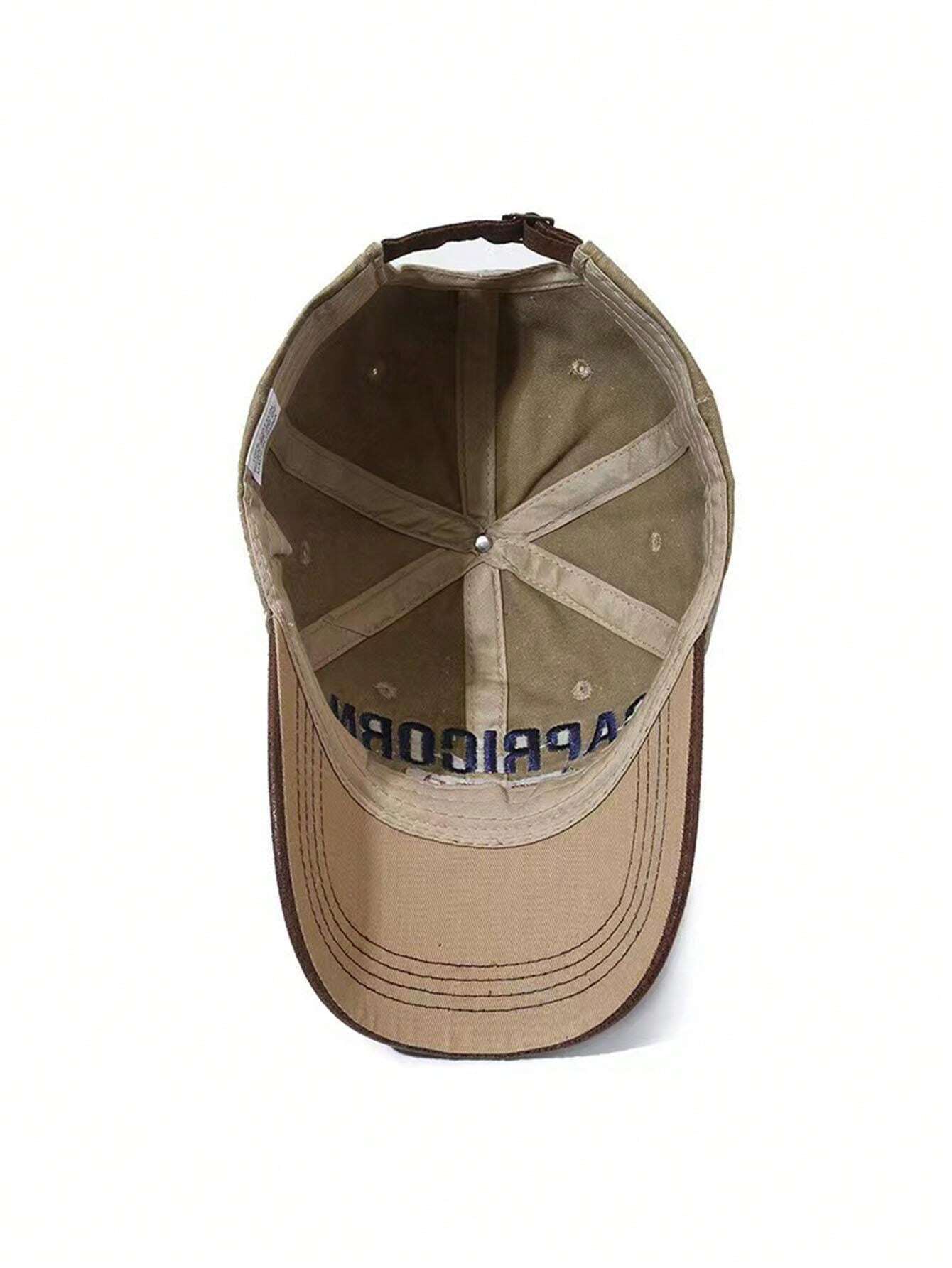 Vintage Capricorn Embroidered Cap