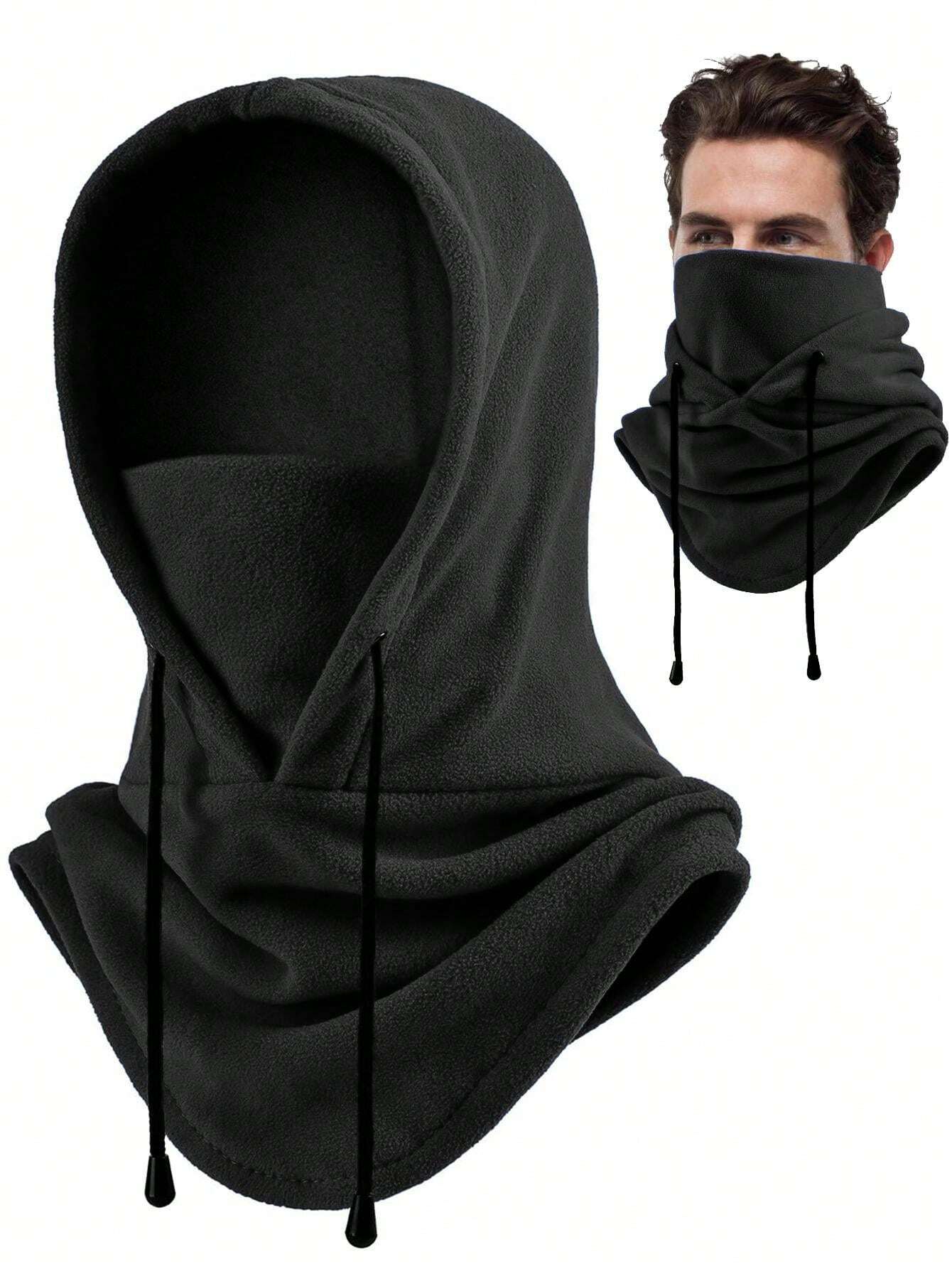 Black Thermal Balaclava - Full Face Mask for Ultimate Winter Protection