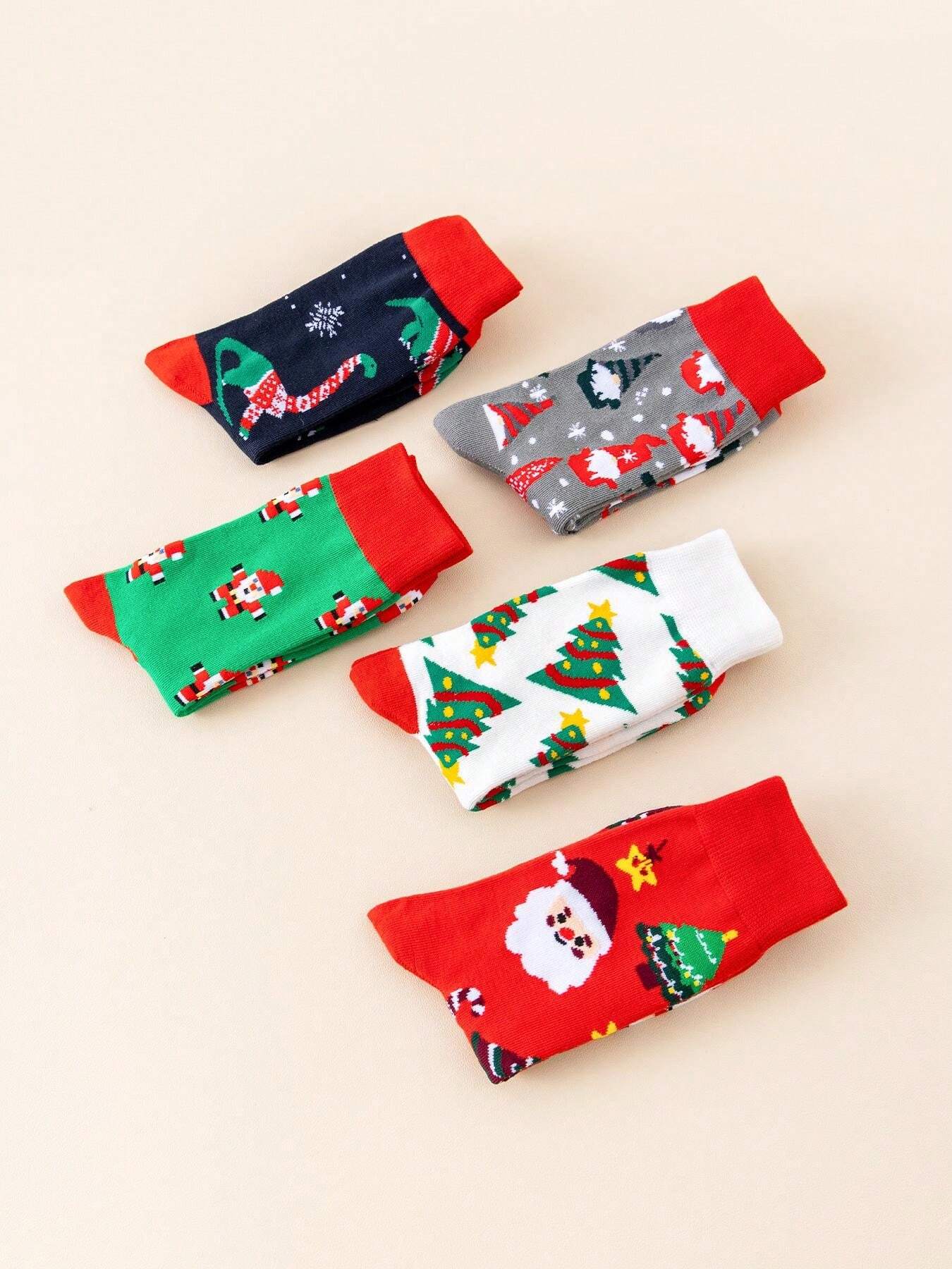 20 Pairs of Christmas Cheer Socks - 36-41 EU
