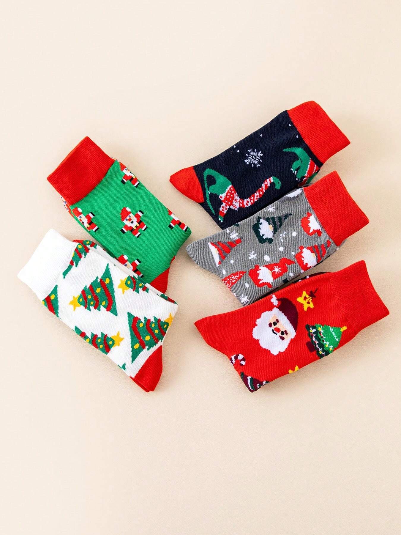 20 Pairs of Christmas Cheer Socks - 36-41 EU