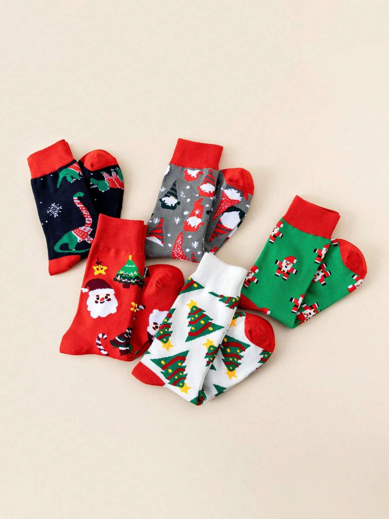 20 Pairs of Christmas Cheer Socks - 36-41 EU