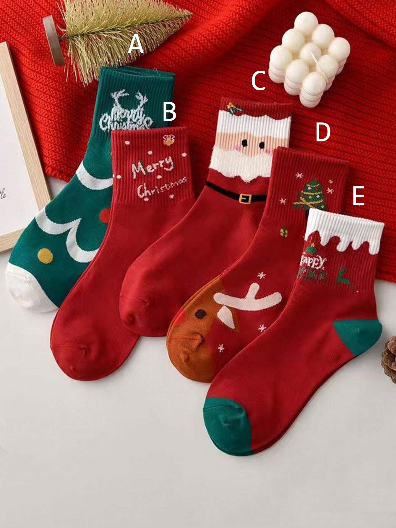 35-39 | Christmas Sock Variety Pack