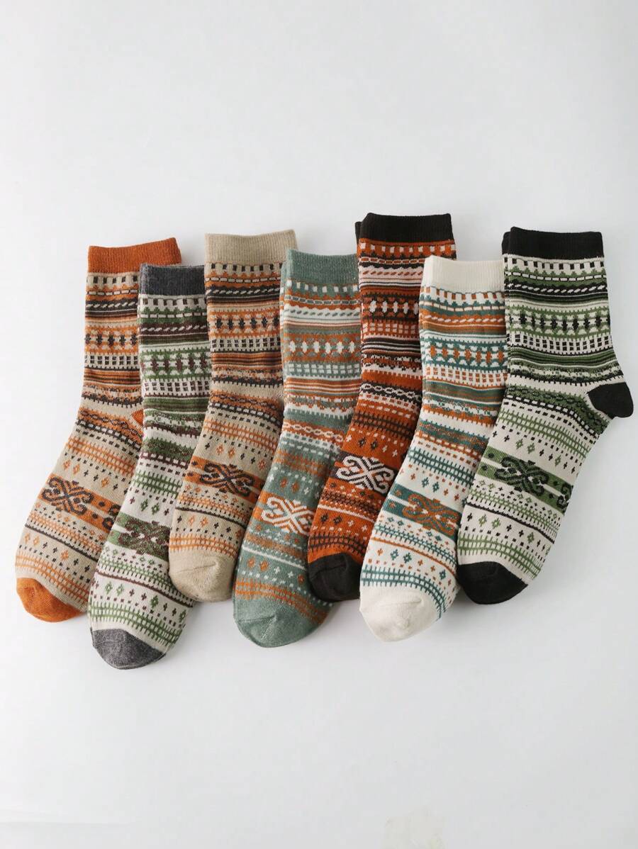37-43 EU | Vintage-Inspired Knit Socks for Cozy Days