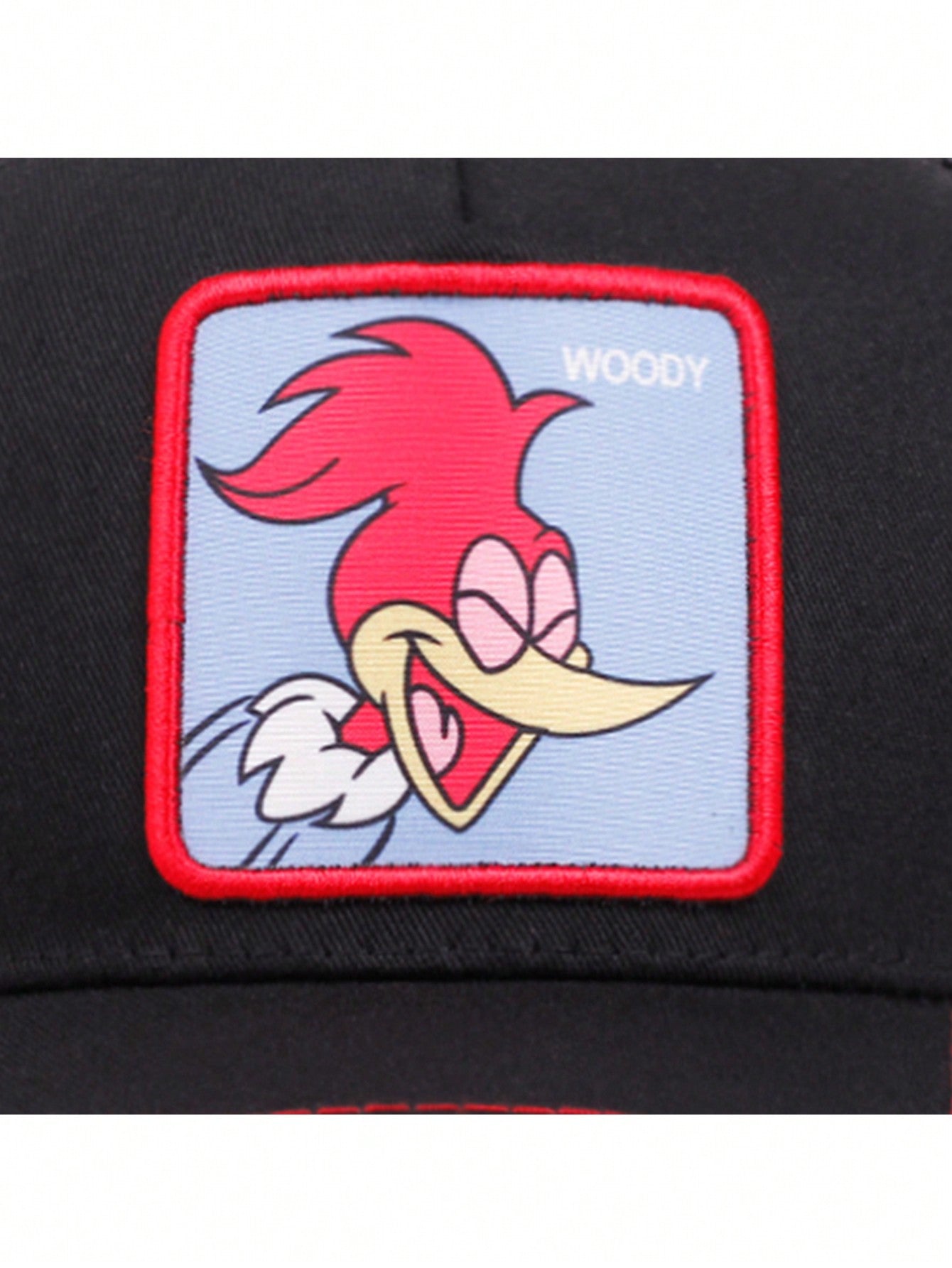 Woody Woodpecker Black Trucker Cap – Classic Cartoon Style