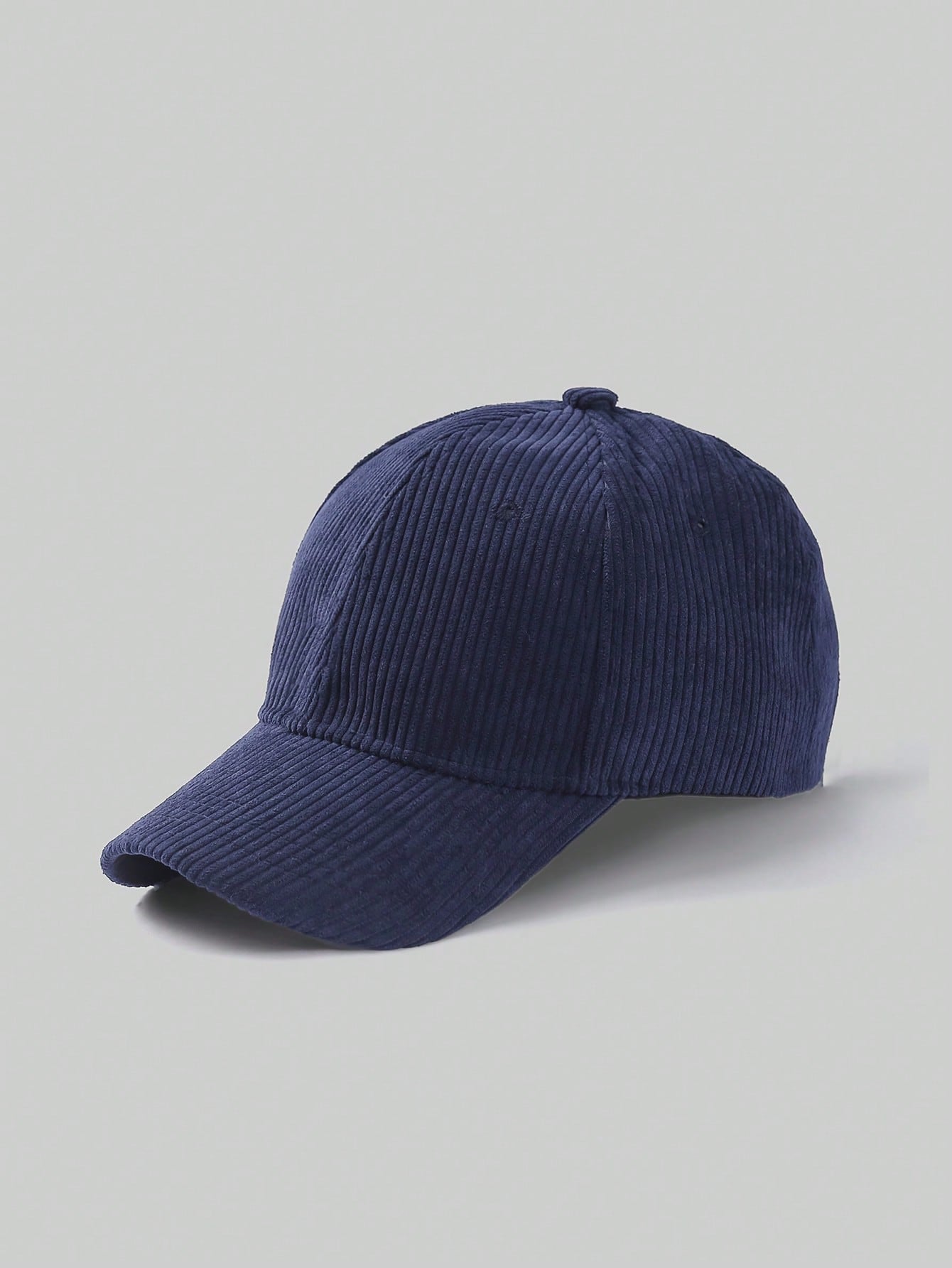Yellow Corduroy Baseball Cap – Vintage Minimalist Style