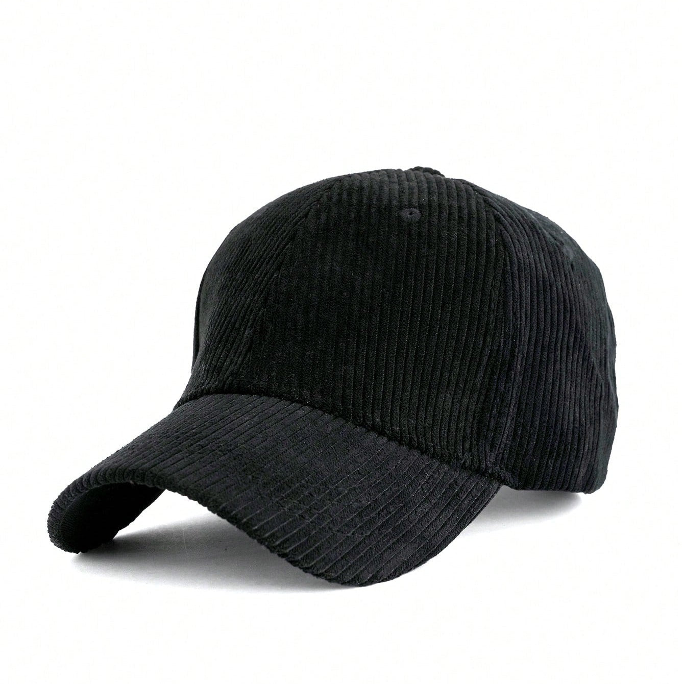 Yellow Corduroy Baseball Cap – Vintage Minimalist Style