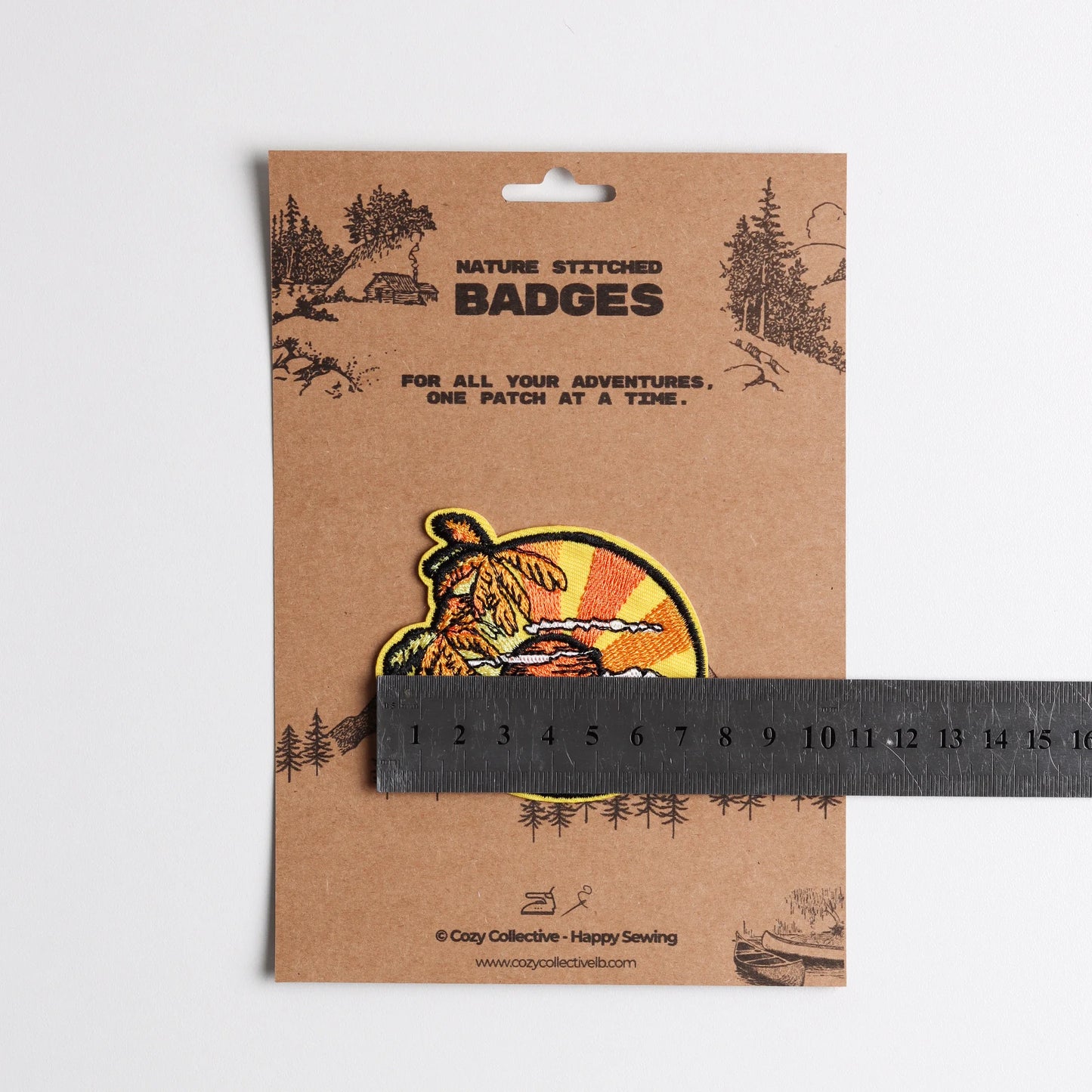 π
Tropical Sunset Island Patch