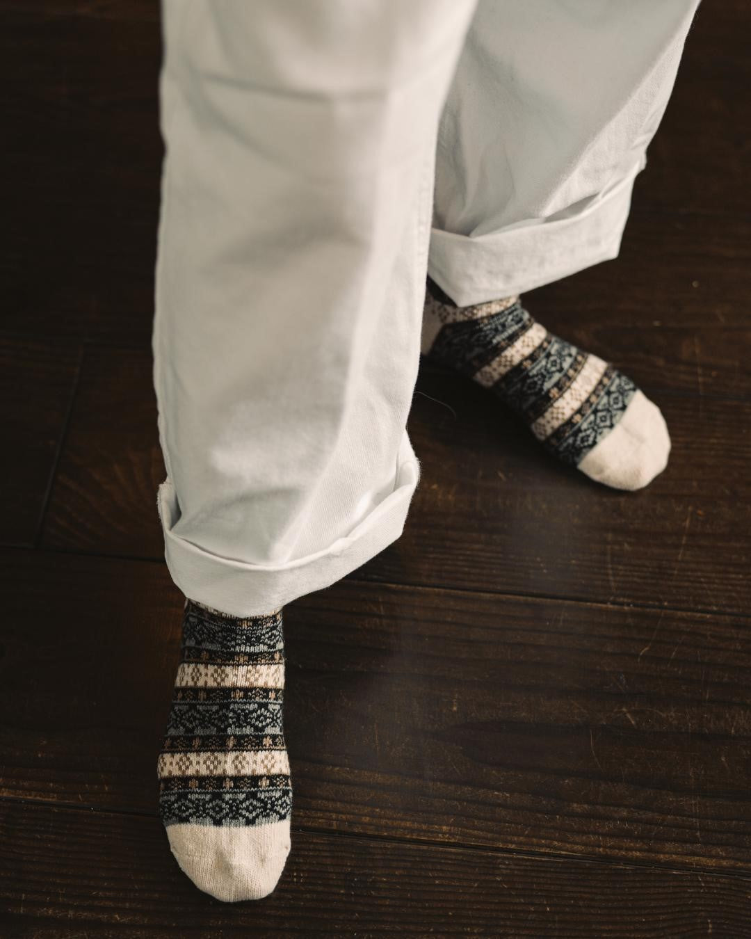 37-43EU - Cozy Nordic Patterned Socks – Perfect for All-Day Comfort