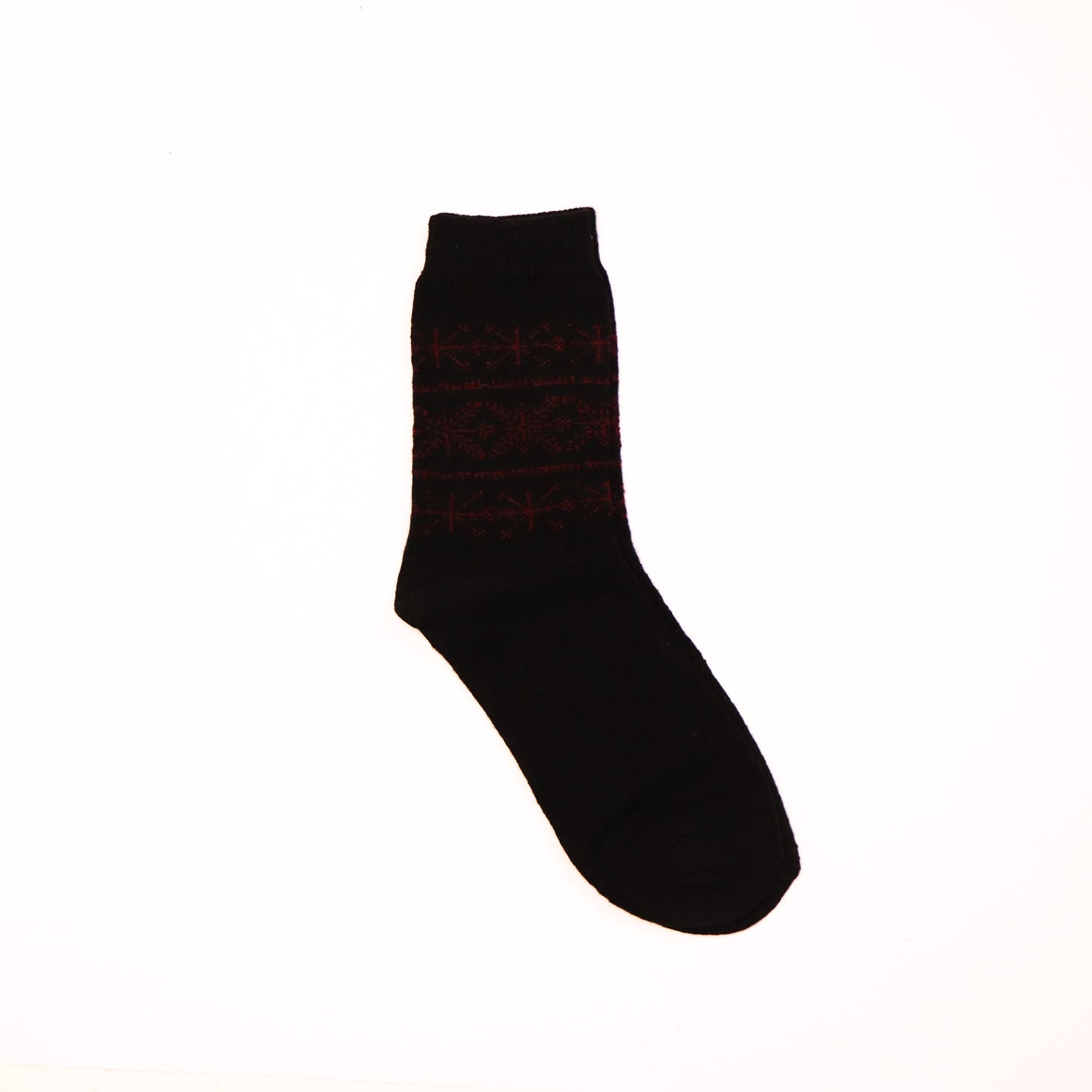 39-45 EU - Snowflake Knit Socks