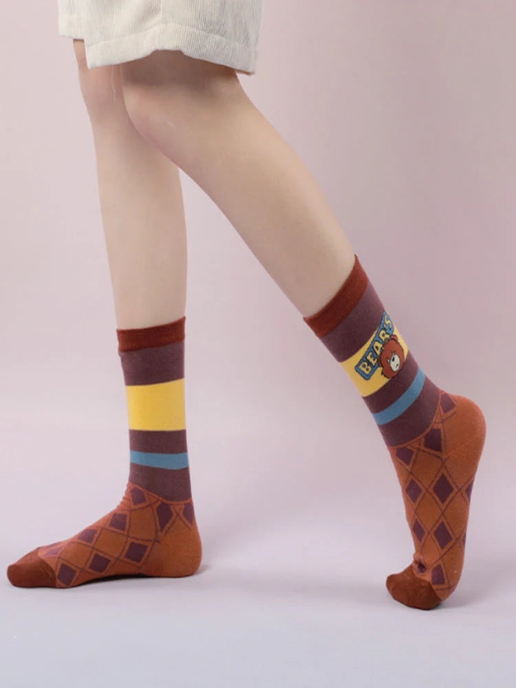 Women's Colorful Socks | Size: 35-39 EU