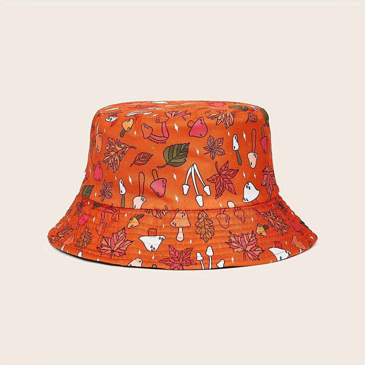 Mushroom Meadow Bucket Hat – Whimsical, Nature-Inspired Vibes