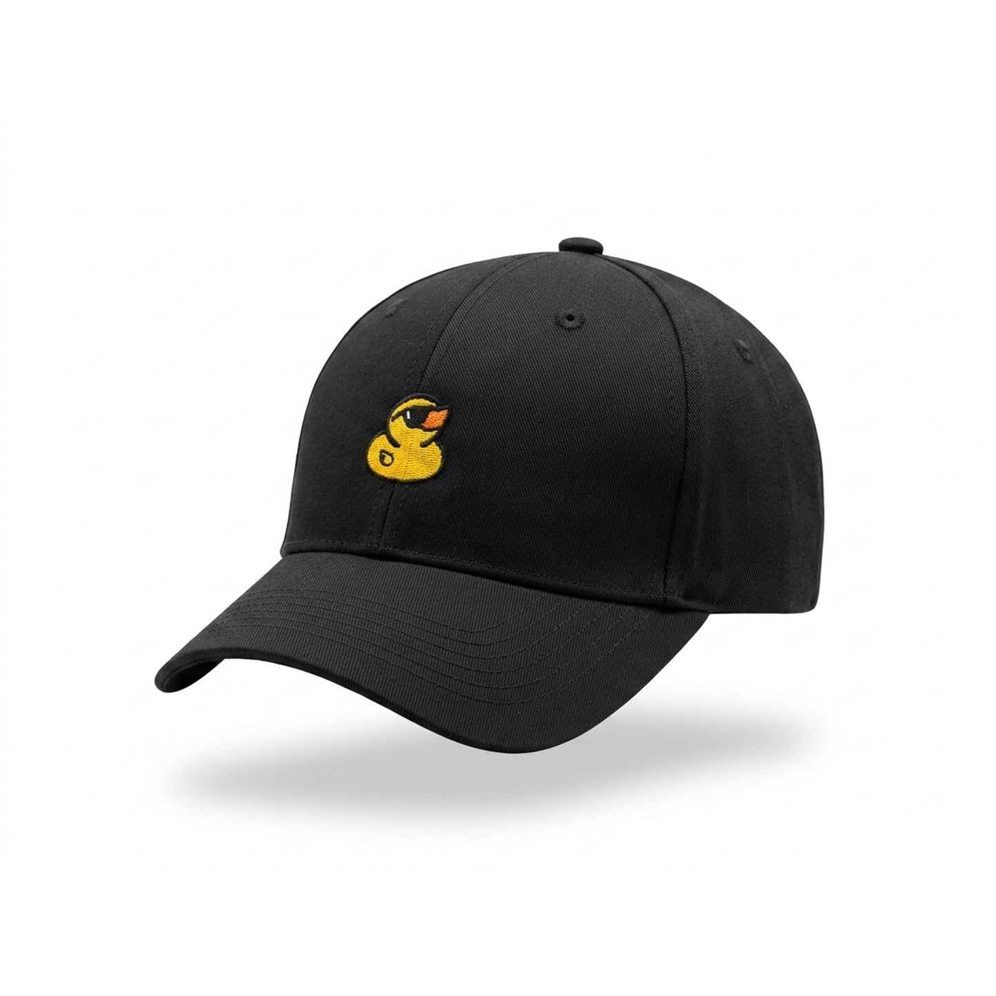 Duck Embroidered Cap Lebanon | Black Dad Hat with Cute Duck Embroidery | Premium Adjustable Baseball Cap