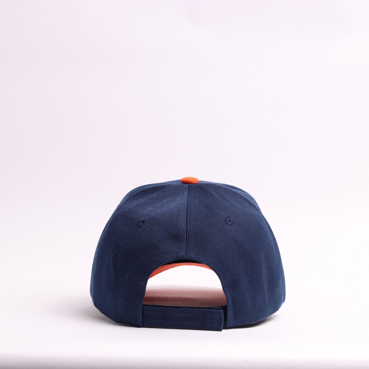 Mallard Duck Embroidered Baseball Cap | Navy & Orange Custom Outdoors Dad Hat