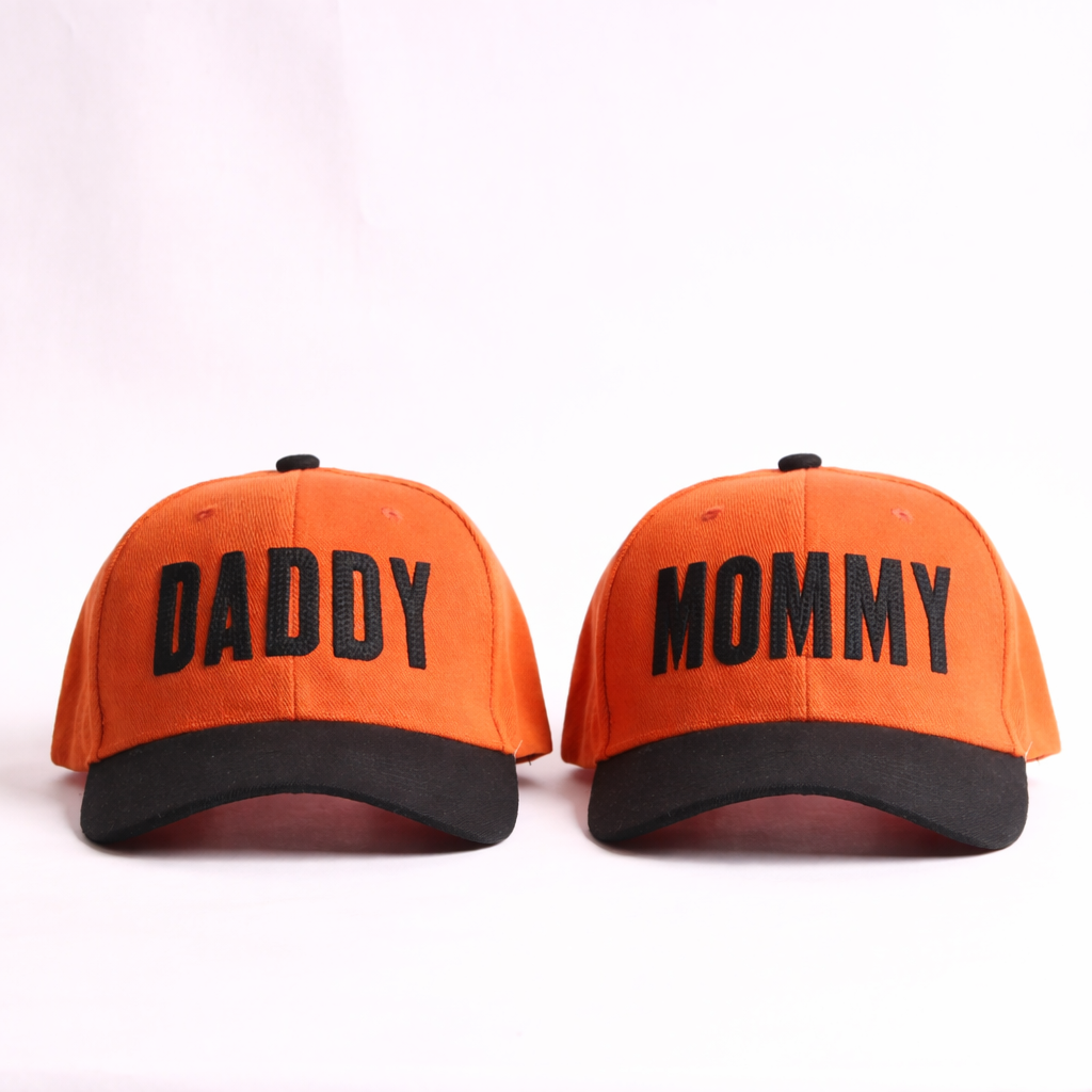 Customized Daddy and Mommy Embroidered Caps | Premium Couple & Family Apparel Lebanon