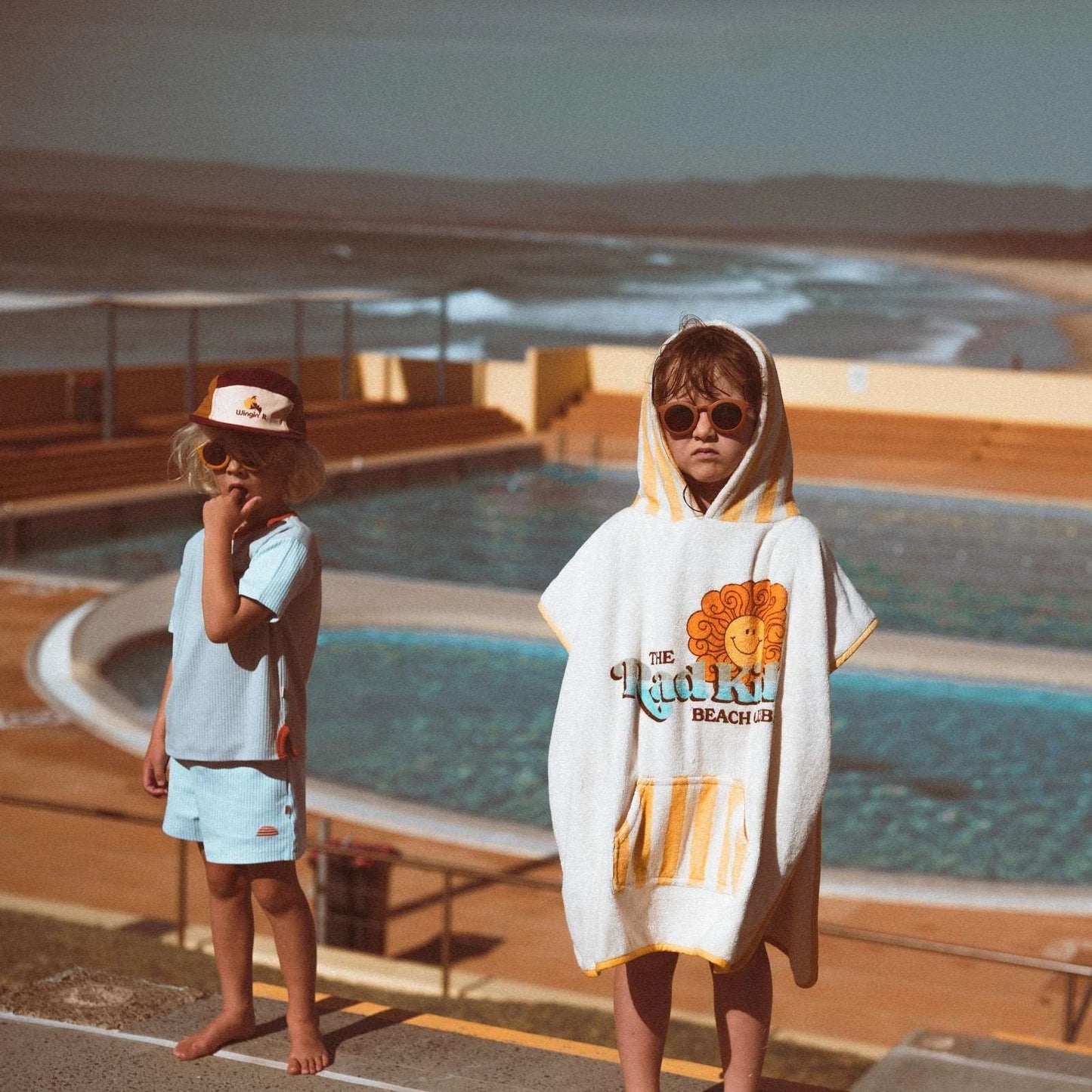 Retro Round Sunglasses for Kids 3-14 YEARS