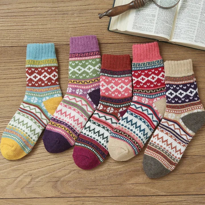 Cozy Thermal Knit Socks – EU Sizes 35-39