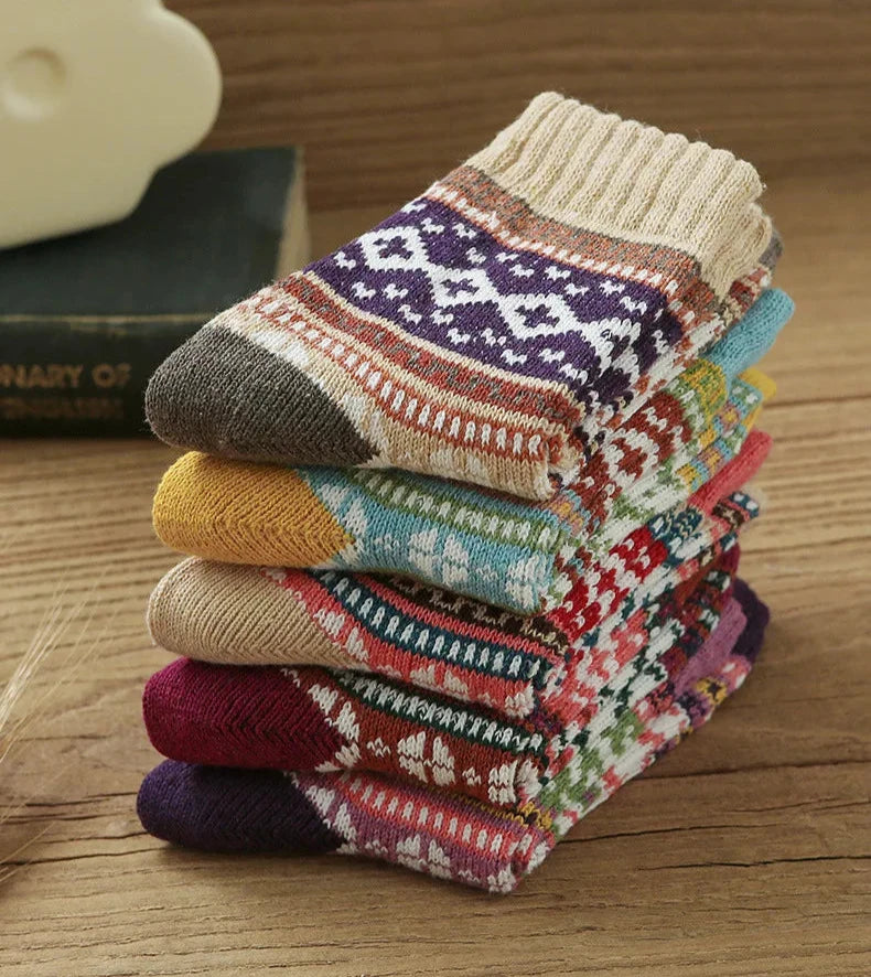 Cozy Thermal Knit Socks – EU Sizes 35-39