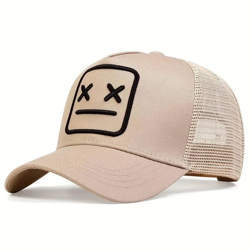 Ghost Face Embroidered Baseball Cap