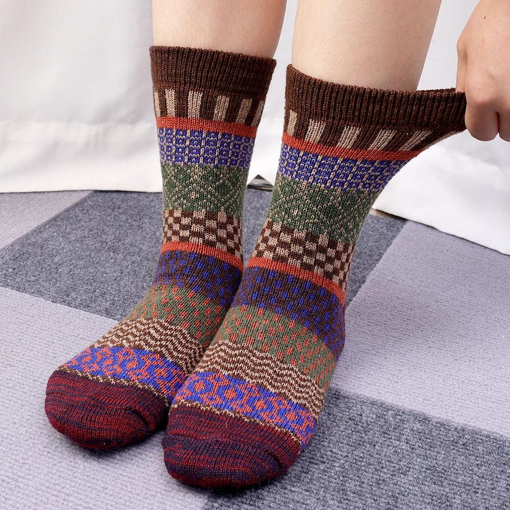 Colorful Winter Cozy Socks | Size: 37-43 EU - Cozy Collective LB