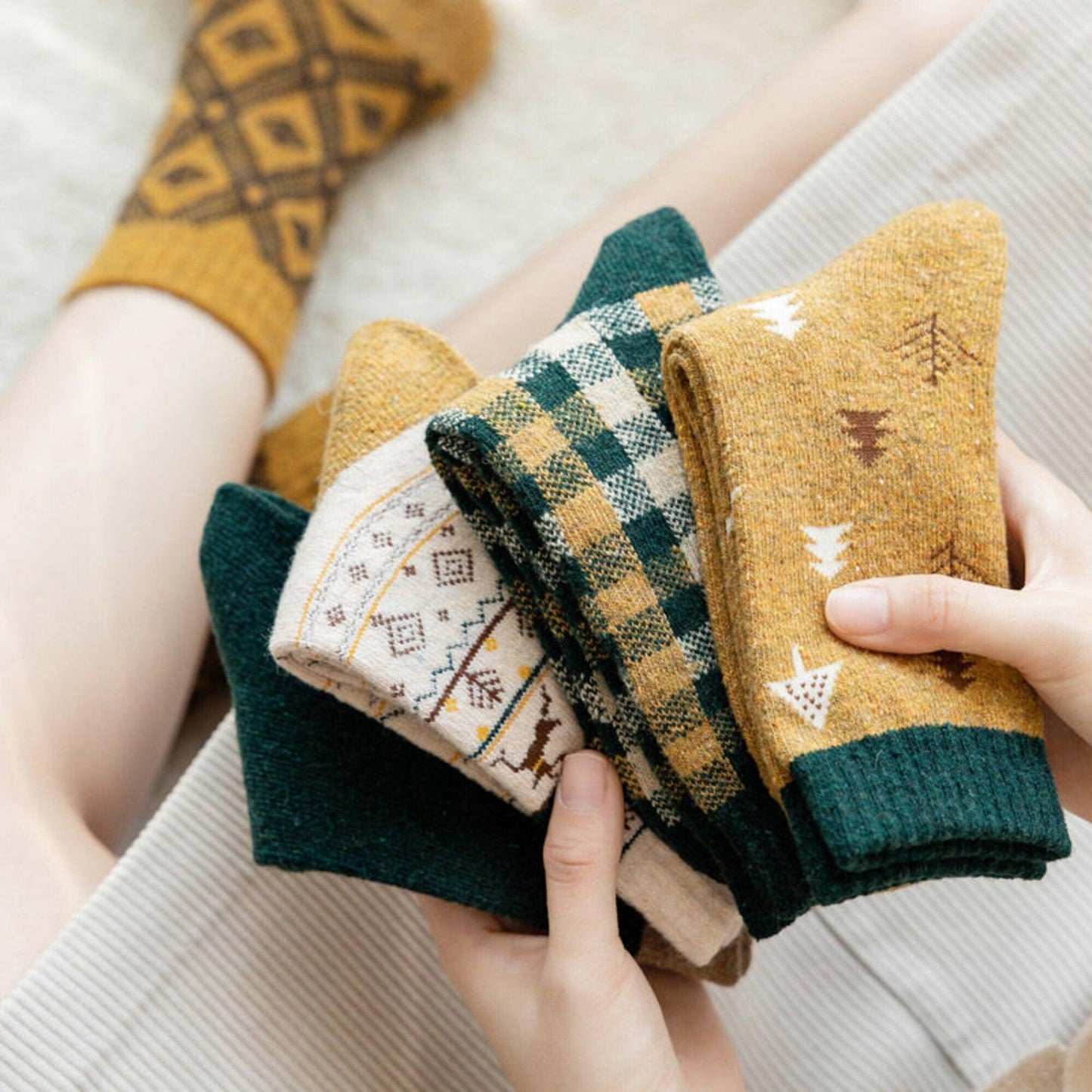 Cozy Korean Style Socks - Cozy Collective LB