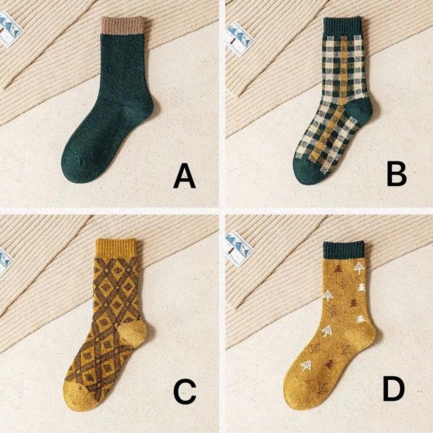Cozy Korean Style Socks - Cozy Collective LB