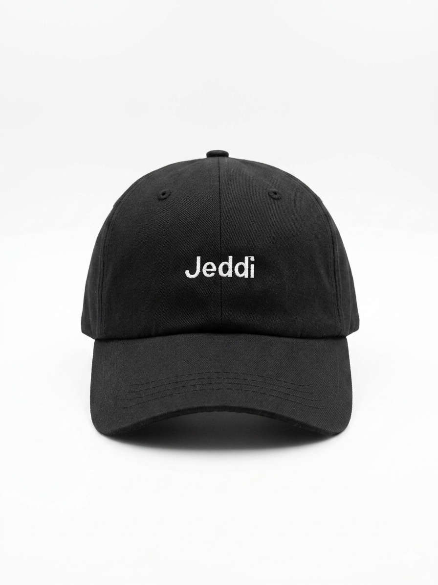Jeddi Classic Black Cotton Cap | Jeddo Cap Online Lebanon