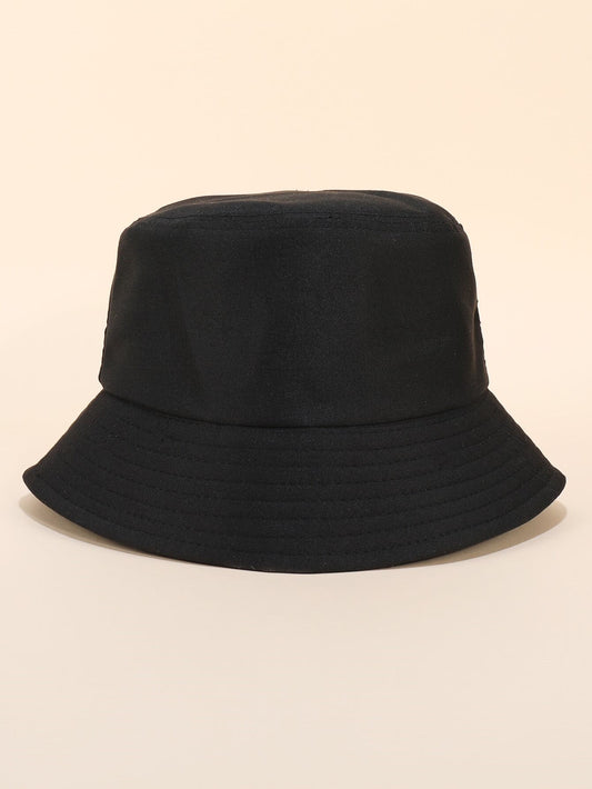 Unisex Black Bucket Hat