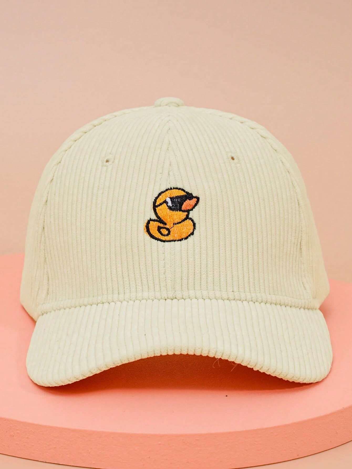 Duck Embroidered Cap