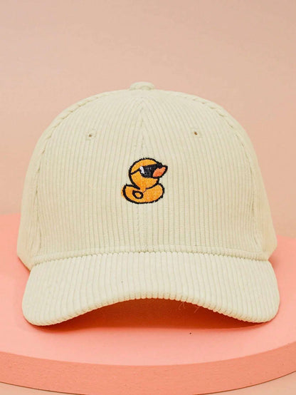 Duck Embroidered Cap