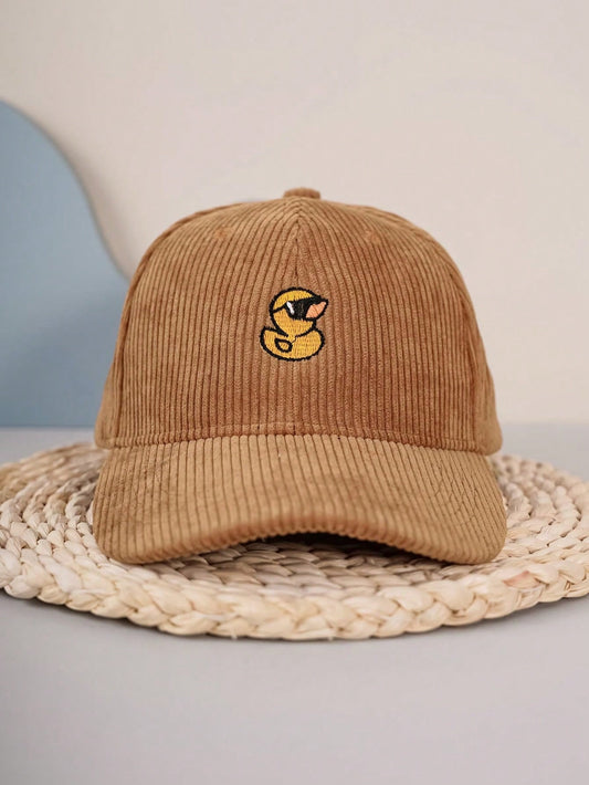Duck Embroidered Cap
