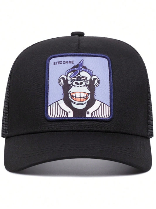 "Eyez on Me" Monkey Patch Cap