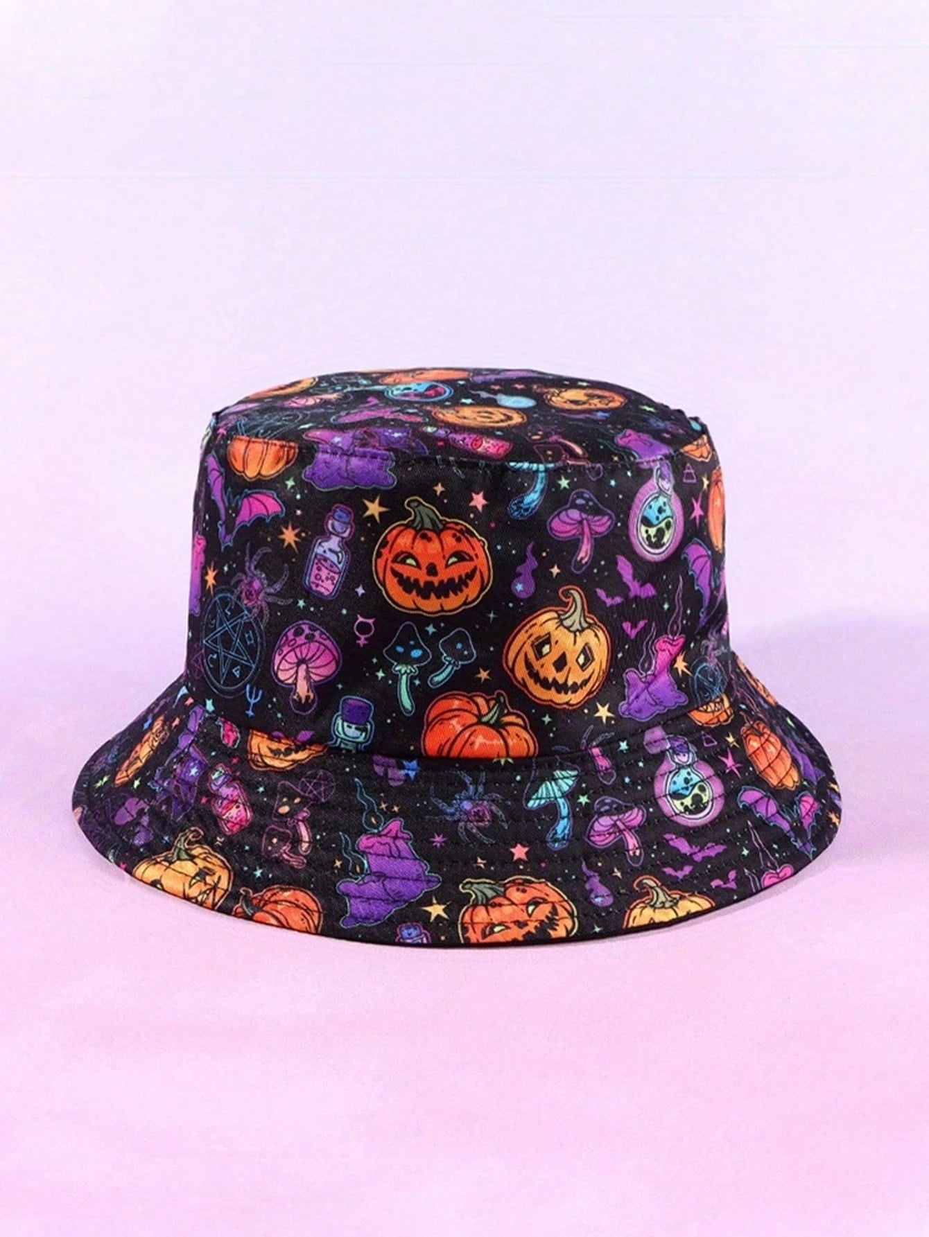 🎃 Spooky Vibes Bucket Hat – Limited Edition